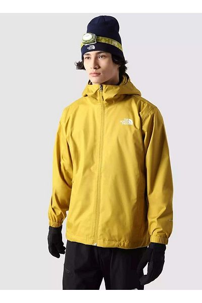 THE NORTH FACE Ανδρικό κίτρινο γιακά με κουκούλα Raincoat - NF00A8AZQOB1_M QUEST JACKET - EU
