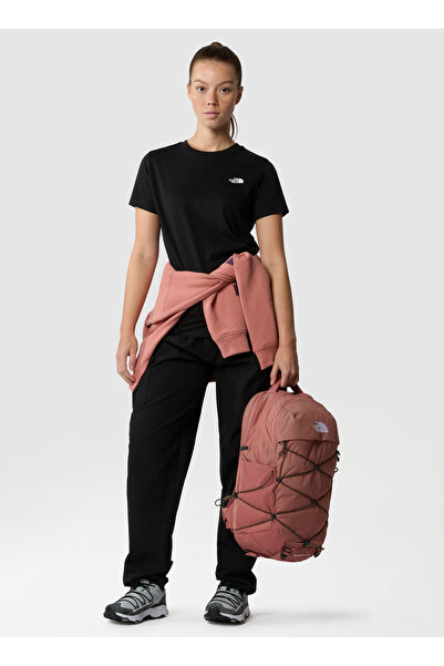 THE NORTH FACE تي شيرت نسائي أسود برقبة دائرية NF0A87NHJK31 Simple DOME SLIM TEE