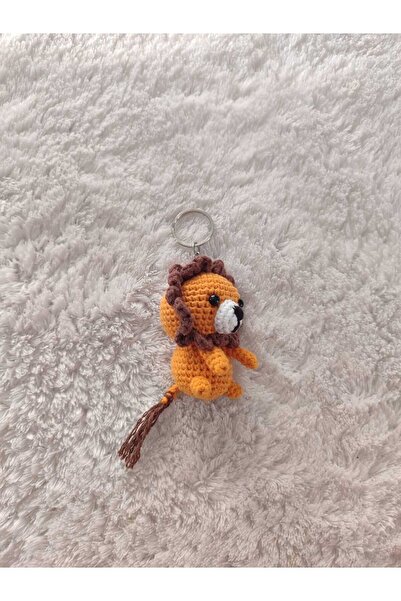 Bedri bebe Amigurumi Aslan Anahtarlık