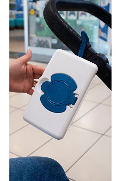 DURUBOX Asılabilir Islak Mendil Kutusu Mavi