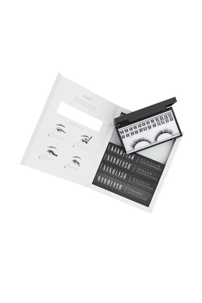 Nanolash Set for Cluster Eyelash DIY Eyelash Extension at Home