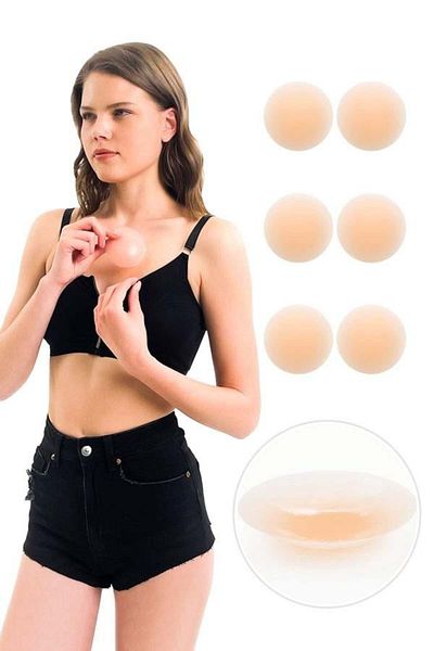 Cottonhill 3 Pack - Silicone Nipple and Nipple Concealer