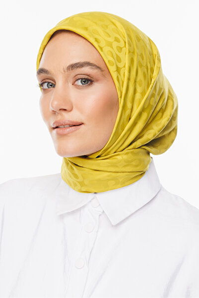 Mooncorn Moon Patterned Silky Jacquard Scarf