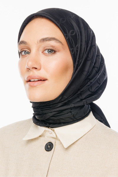 Mooncorn Μεταξένιο Ζακάρ Κασκόλ με Λονδίνο