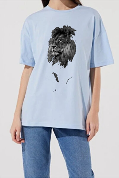 oneagılyazı Tricou cu model de leu