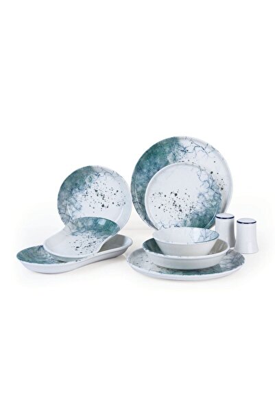 FMS Rüyam 28 Parça 6 Kişilik Porselen Yemek Takımı | Dijital Baskı | Desen Garantili