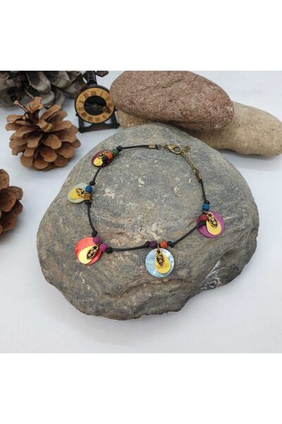 Porsuk Alternatif Handmade Ethnic Authentic Hippie Bohemian Mother of Pearl A...