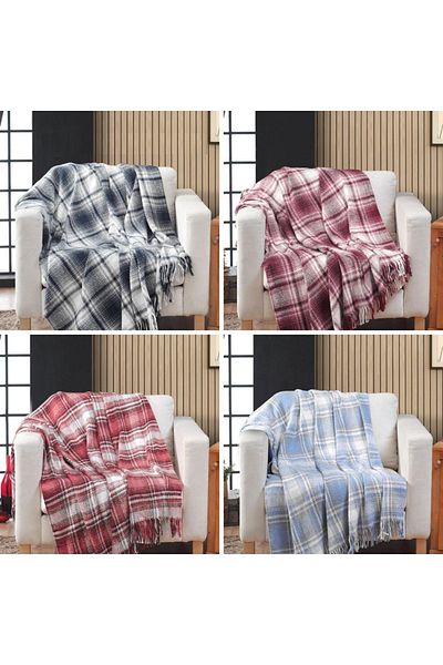 Weck Checked Single blanket - 150 x 220 cm