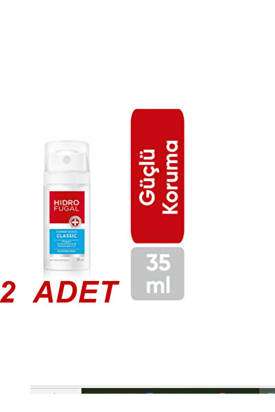 Hidro Fugal yoğun ter önleyici deodorant sprey 35 ml x 2ADET ÇANTA BOY