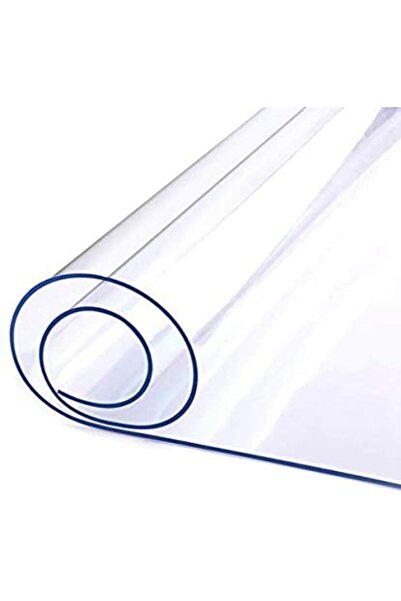 tiritoğluhome 3,5mm Şeffaf Pvc Masa Örtüsü 70cm X 110 Cm Ebatında