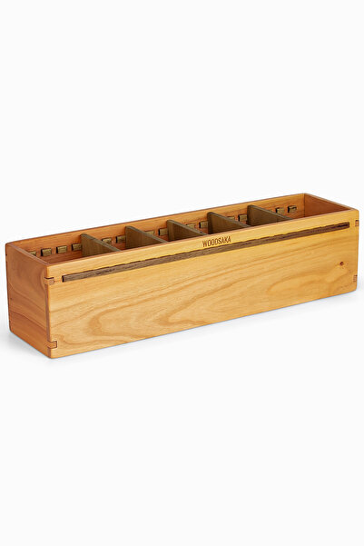 Woodsaka Trey V1 - حجم كبير - 35.1 سم × 9.1 سم × 8.9 سم، حامل قلم قابل للتعديل