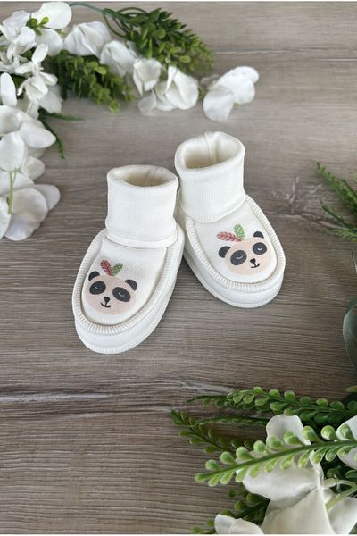 PATSAN Newborn Baby Booties Panda