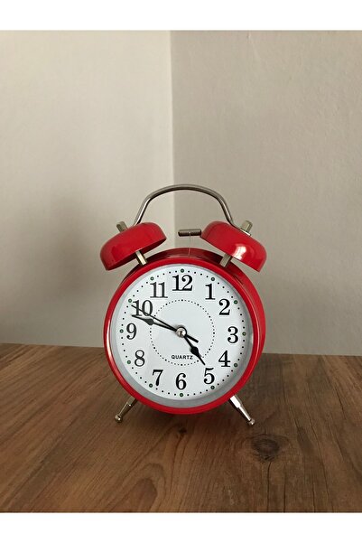 NOSTALJİM Nostaljik Görünümlü Kurmalı Metal Çalar Saat