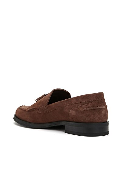 George Hogg Icons Kahverengi Erkek Süet Loafer