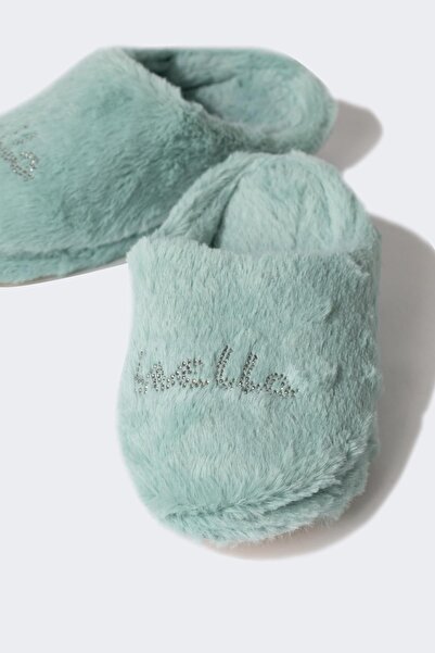 DeFacto Women's Flat Sole House Slippers - B1766ax23au