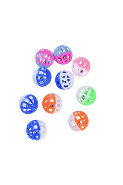shop 4-piece Cat Dog Play Ball - with Rattle Inside