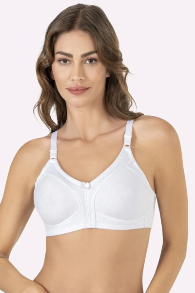 NBB 3-PACK GATERING WOMEN'S COMBED COTTON BRA NBB351
