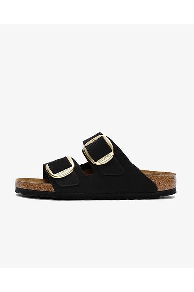Birkenstock Arizona Big Buckle Nu Black Women's Slippers
