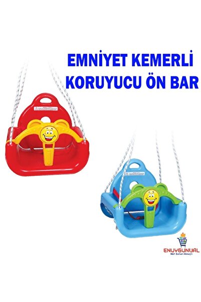 DNG STORE Salıncak İpli Emniyet Kemerli Çocuk Salıncağı Bahçe Salınçağı