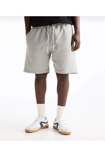 RE7EDİ unisex oversize shorts gray