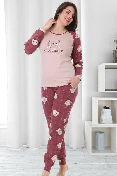 Bella Linda Set pijamale dama bumbac