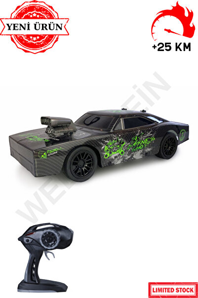 welcomein Oyuncak 2.4Ghz Uzaktan Kumandalı Ghost Rider Şarjlı 25 Km Hız Yapan...