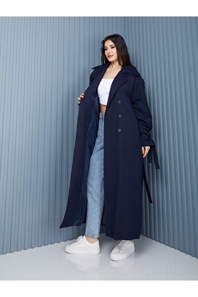 Genel Markalar Tasarım Oversize Trençkot