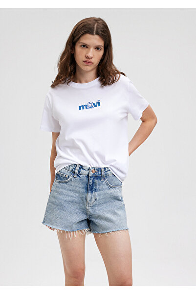 Mavi Λευκό μπλουζάκι με εμπριμέ χελώνες Indigo - Regular Fit1612745-620