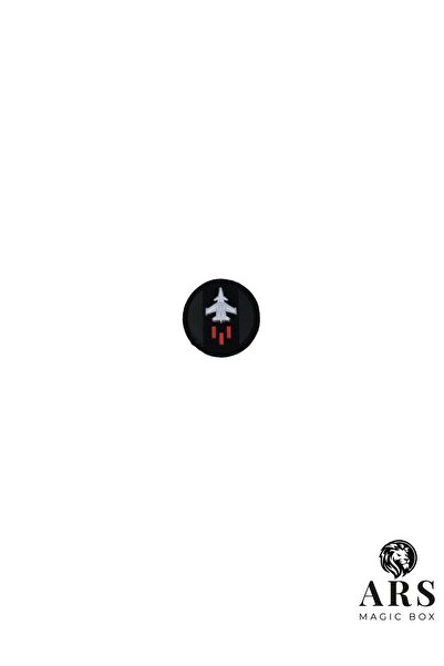 Ars Magic Box ARS Magic Box - Petice adeziv pentru călcat la cald, prosop pentru colegiu și braț, mărime mare (medie pentru braț HV 0,50-91 cm) VIP