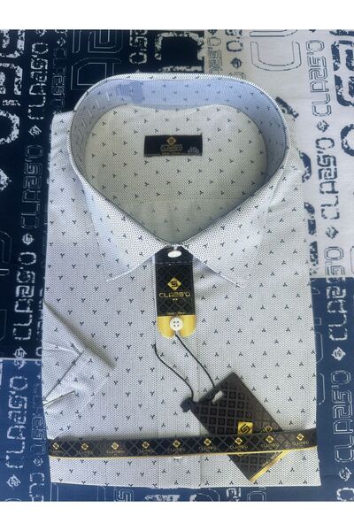 CLASSO Battal Size Short Sleeve Shirt