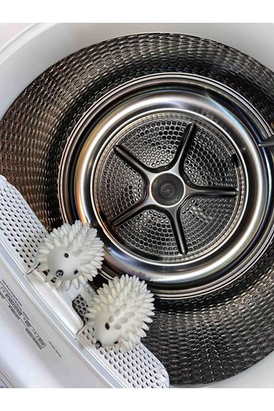 Amentes White Hedgehog Drying Ball - 1 Τεμάχιο
