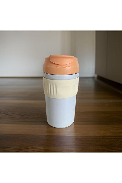 PRETTIFY CARE سلسلة جديدة - ترمس زجاجي من الفولاذ المقاوم للصدأ سعة 450 مل مع...