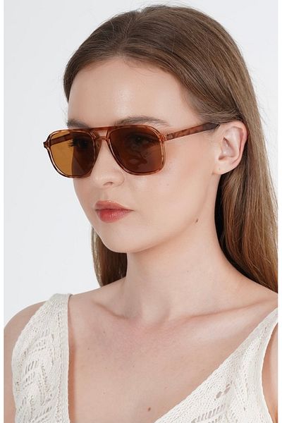LOOKUP Unisex Vintage Sunglasses - UV400 Protected with Case and Cloth Gift