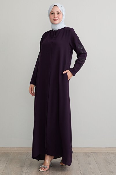 InStyle Листя з перламутровими рукавами, фіолетовий фасон