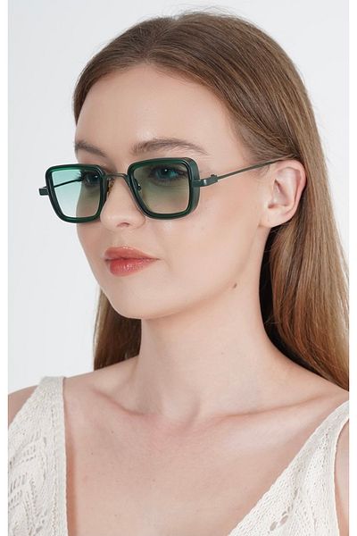 LOOKUP Unisex Vintage Sunglasses - UV400 Protected with Case and Cloth Gift