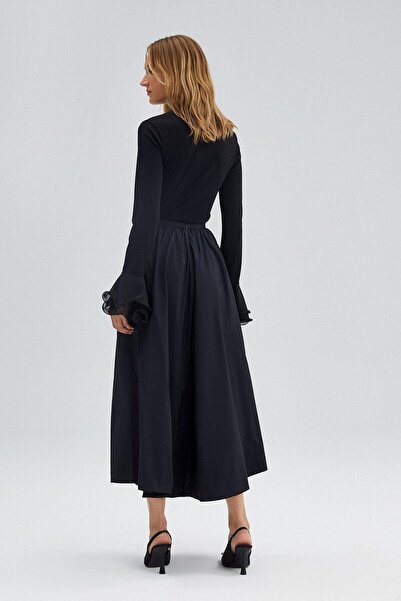 Touché Privé Φούστα Taffeta Flounce