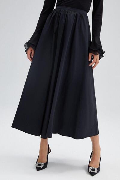 Touché Privé Φούστα Taffeta Flounce