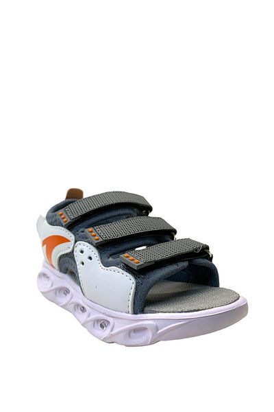 Tuğba Ortopedi 1409 Model LIght and LIghted Boys' Sandals - Smoke