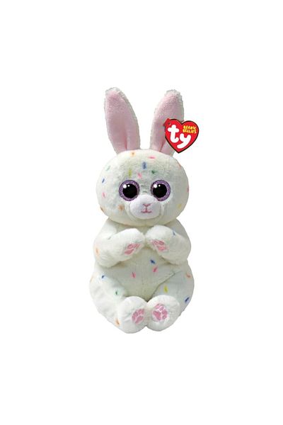 TY Beanie Boos TY Beanie Bellies - موديل أرنب كريمي من Meringue مقاس 20 سم