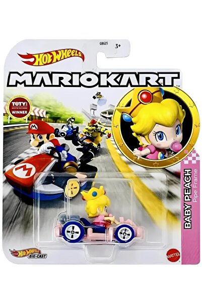 HOT WHEELS Mario Kart Karakter Araçlar Baby Peach HDB30
