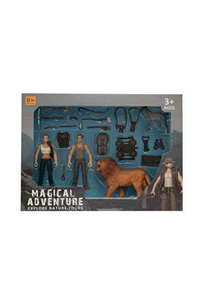 MEGA 2'li Figürlü Aslanlı Savunma Seti