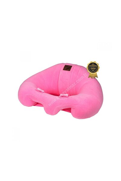 BEBEYATMAZ Bebek Oturma Destek Minderi Pembe