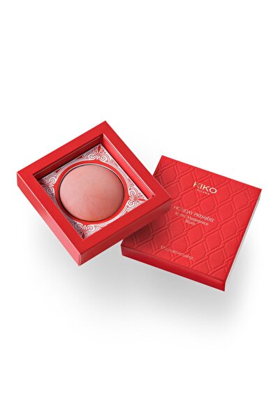 Kiko PUDRA - HOLIDAY PREMIÈRE ICONIC MASTERPIECE BLUSH - 01 Lyric Coral