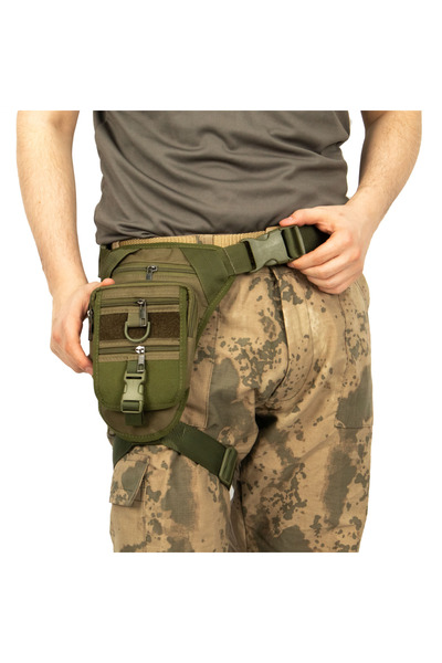 KORDAK Üçgen Omuz Askılı Bel Bacak Bağlamalı Tabanca Taşıma Çantası