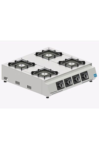 seamac 4'lü Setüstü Gazlı Ocak ( CE Belgeli )
