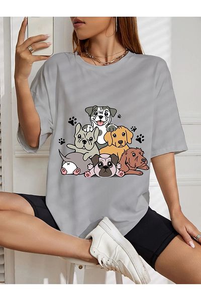 DAXİS Sportwear Company Унисекс тениска с голям размер с щампа