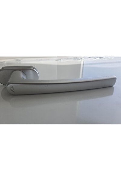 Roto Line Secustik  Yarı Otomatik Yandan Devirmeli Volkswagen Sürgülü Pvc Pimapen Kapı Kolu (Gümüş)