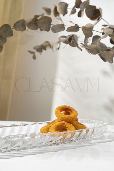 clasavm 40 cm Wide Santa Presentation - Boat Plate