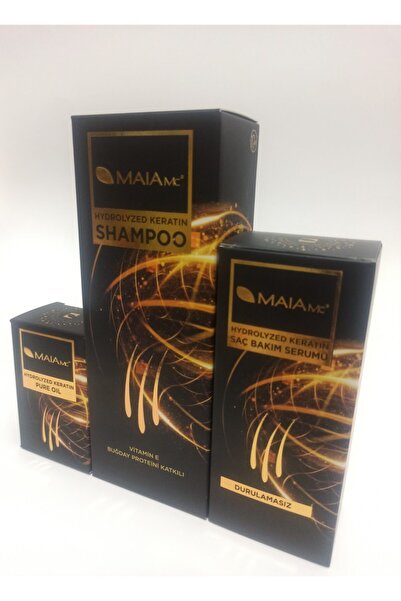 Maia mc Hydrolyzed Keratin Saç Bakım Seti