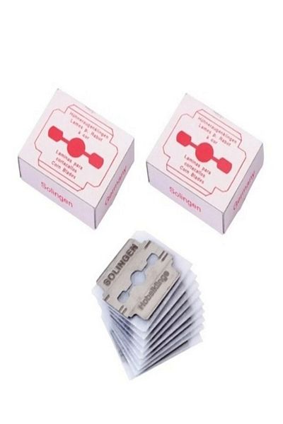 Merkür Heel Scraper Razor 10 Pieces 2 Packs